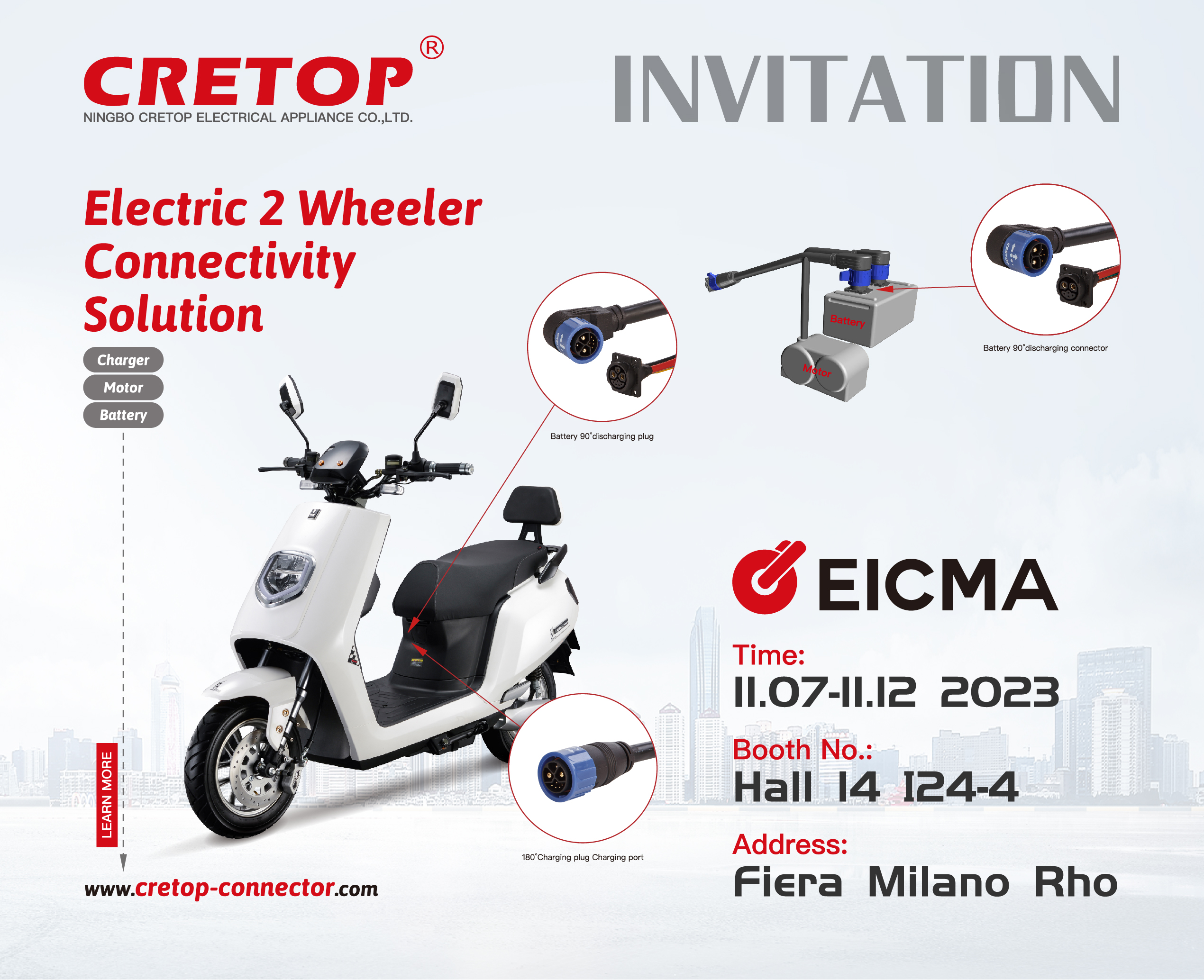 Invitasjon til EICMA 2023